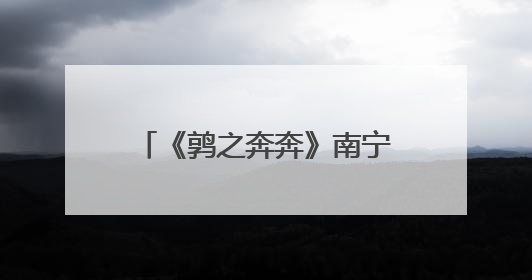 《鹑之奔奔》南宁发布 聚焦“小物种”讲述“大历史”