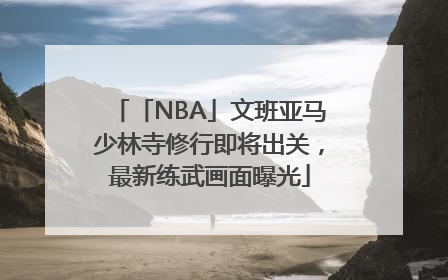 「NBA」文班亚马少林寺修行即将出关，最新练武画面曝光