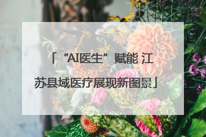 “AI医生”赋能 江苏县域医疗展现新图景