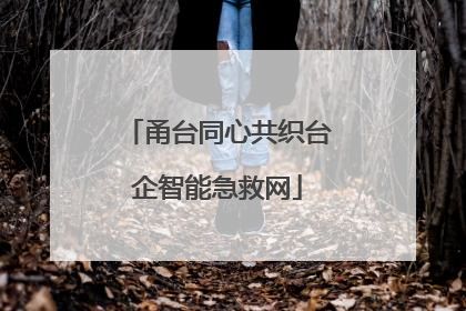 甬台同心共织台企智能急救网