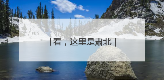 看，这里是肃北｜164只“雪山之王”勾勒生态新图景