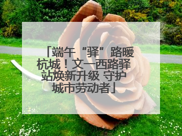 端午“驿”路暖杭城！文一西路驿站焕新升级 守护城市劳动者