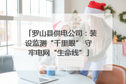 罗山县供电公司：装设监测“千里眼” 守牢电网“生命线”
