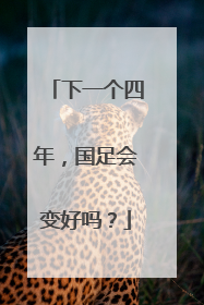 下一个四年，国足会变好吗？