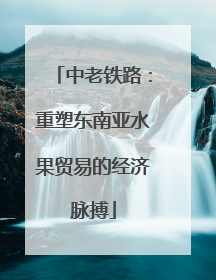 中老铁路：重塑东南亚水果贸易的经济脉搏