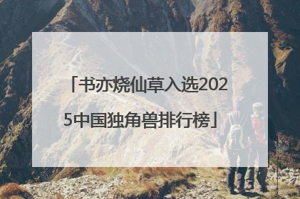书亦烧仙草入选2025中国独角兽排行榜