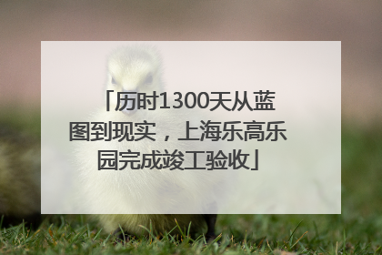 历时1300天从蓝图到现实，上海乐高乐园完成竣工验收