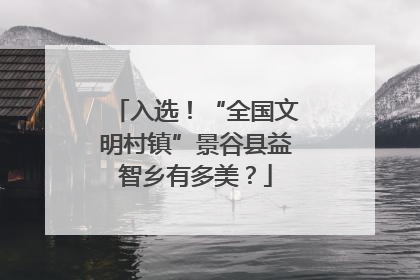 入选！“全国文明村镇”景谷县益智乡有多美？