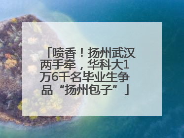 喷香！扬州武汉两手牵，华科大1万6千名毕业生争品“扬州包子”