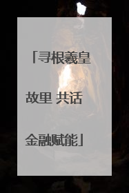 寻根羲皇故里 共话金融赋能