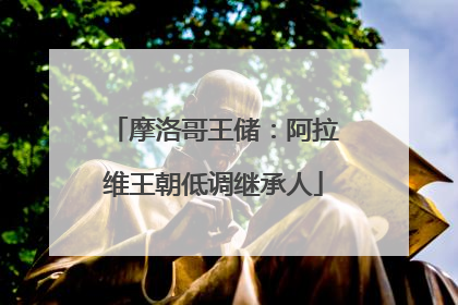 摩洛哥王储：阿拉维王朝低调继承人