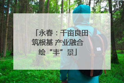 永春：千亩良田筑根基 产业融合绘“丰”景