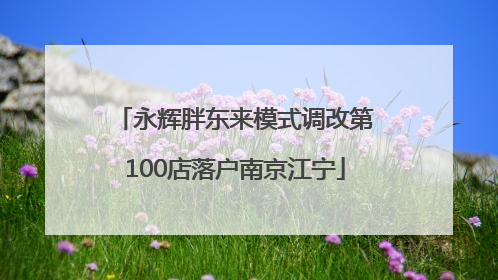 永辉胖东来模式调改第100店落户南京江宁