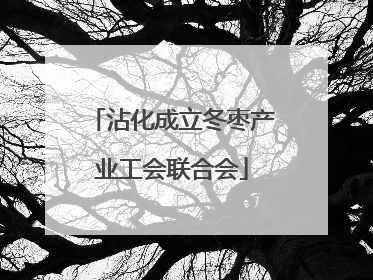 沾化成立冬枣产业工会联合会