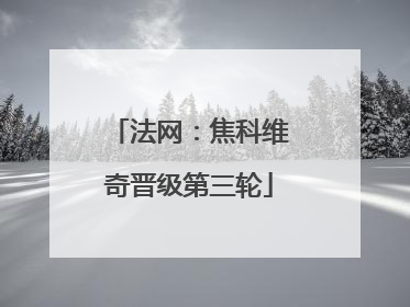 法网：焦科维奇晋级第三轮