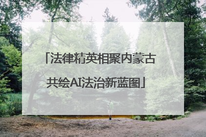 法律精英相聚内蒙古 共绘AI法治新蓝图