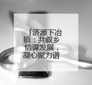 济源下冶镇：共叙乡情谋发展，凝心聚力谱新篇