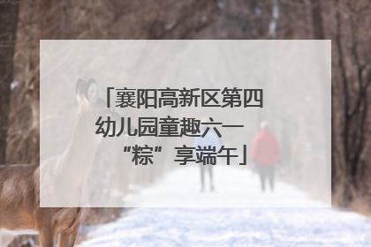 襄阳高新区第四幼儿园童趣六一 “粽”享端午