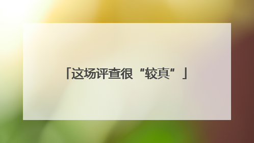 这场评查很“较真”