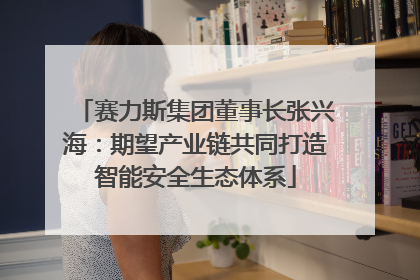 赛力斯集团董事长张兴海：期望产业链共同打造智能安全生态体系