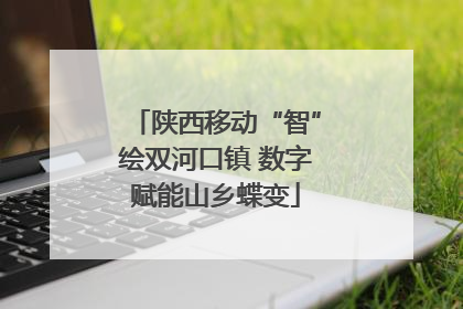 陕西移动“智”绘双河口镇 数字赋能山乡蝶变