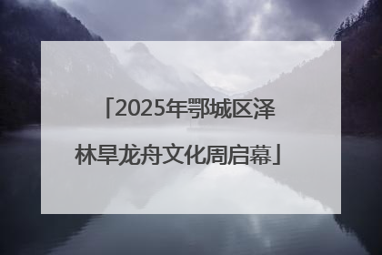 2025年鄂城区泽林旱龙舟文化周启幕