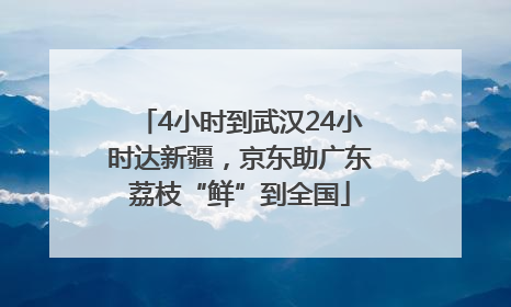4小时到武汉24小时达新疆，京东助广东荔枝“鲜”到全国